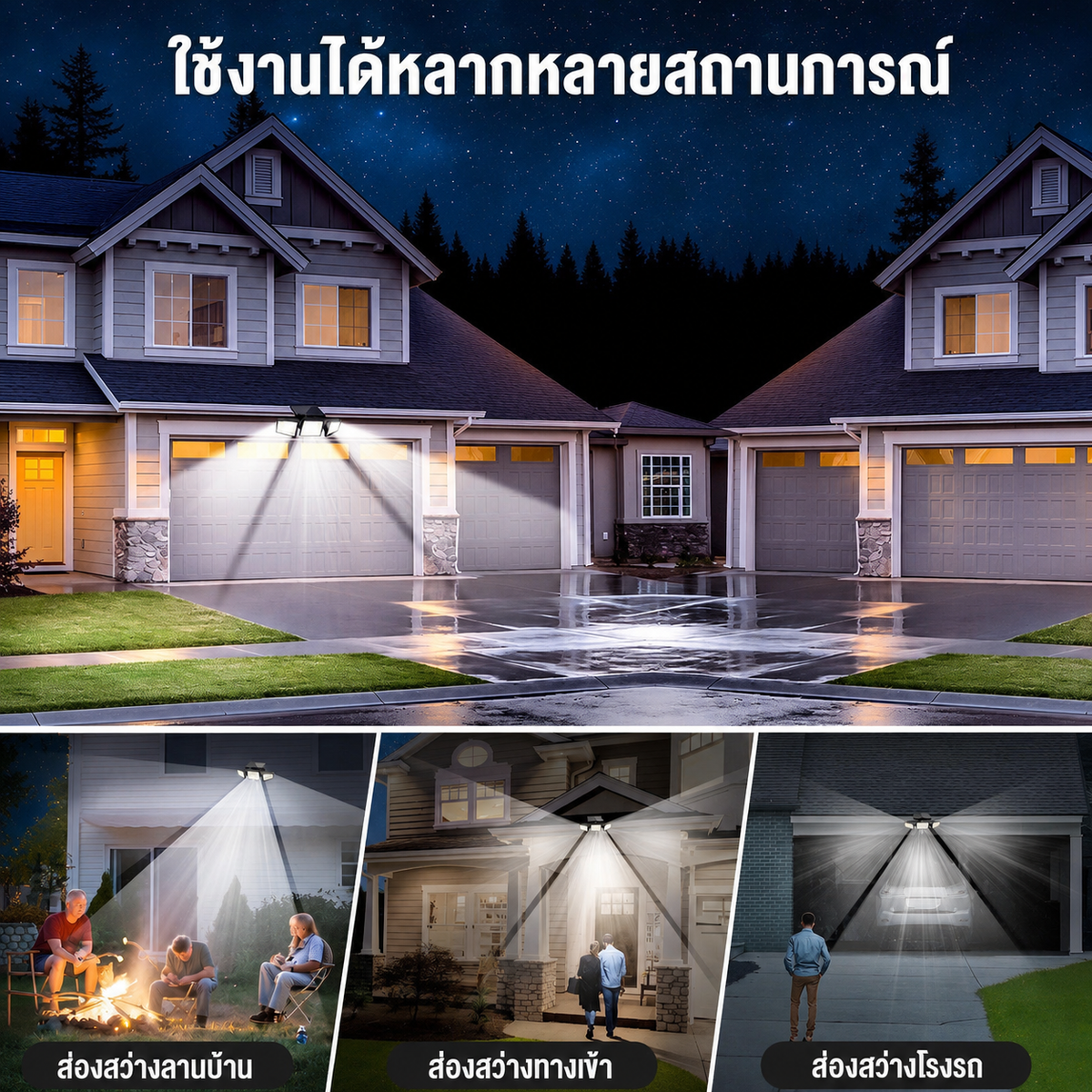 MIMUMI ไฟโซล่าเซลล์นอกบ้าน